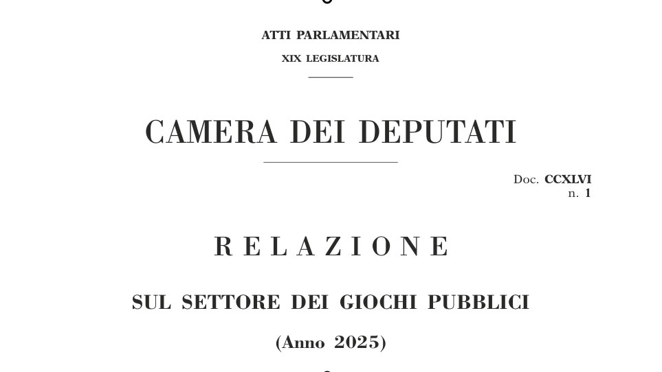 Gioco pubblico, dalla relazione Giorgetti criticità sulla rete fisica